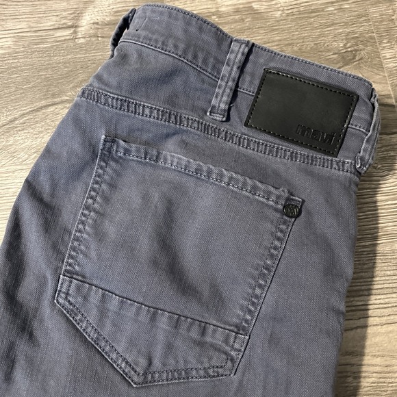 Mavi Other - Mavi James‎ Skinny Leg Dark Blue/Gray Stretch Men's Denim Jean Pants Size 38x32